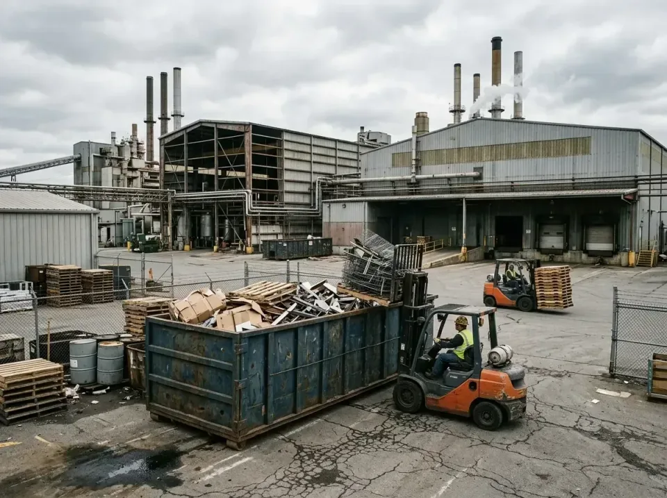 industrial-factory-scrap-conta-003 — frequently asked questions, Cheap Roll-off Dumpster Rentals in Estacada, OR